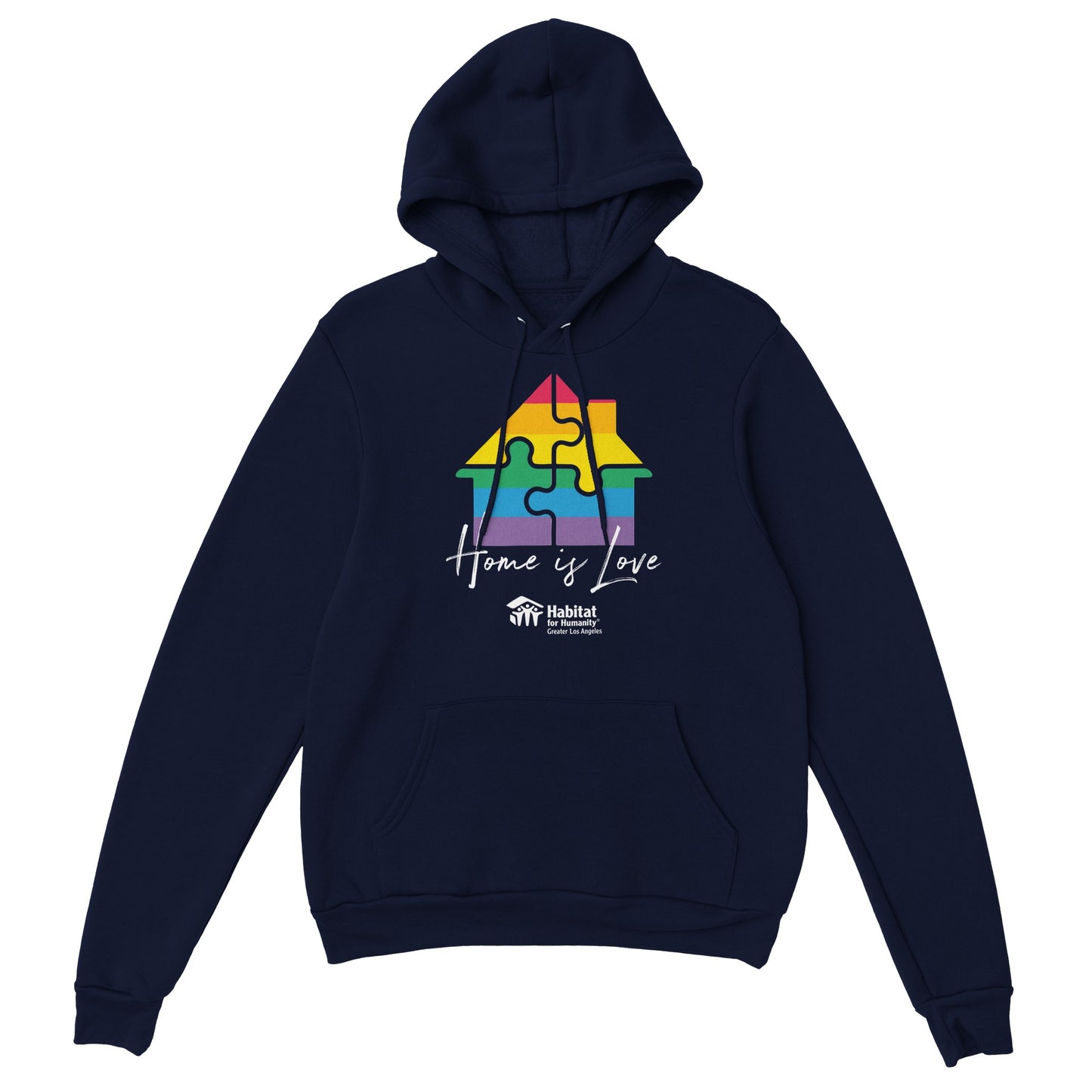 "El hogar es amor" Sudadera con capucha premium unisex