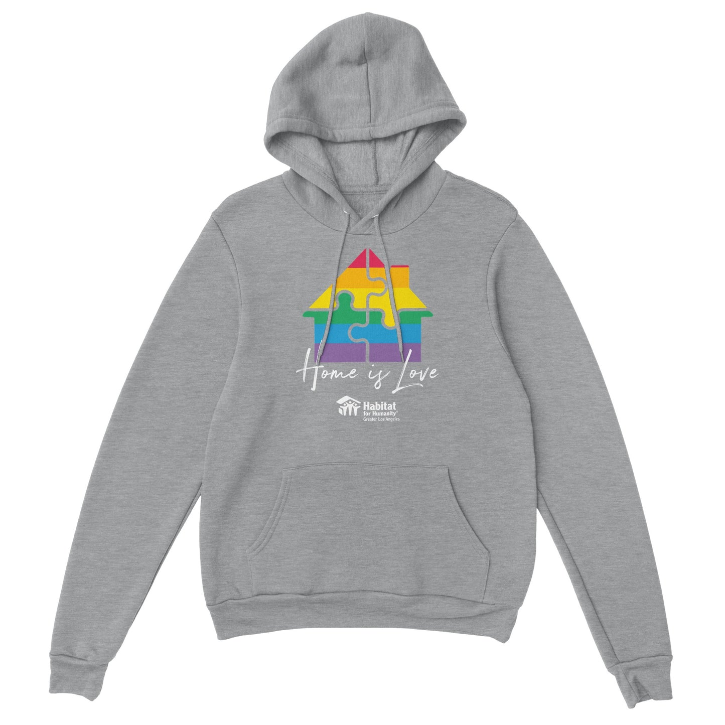 "El hogar es amor" Sudadera con capucha premium unisex