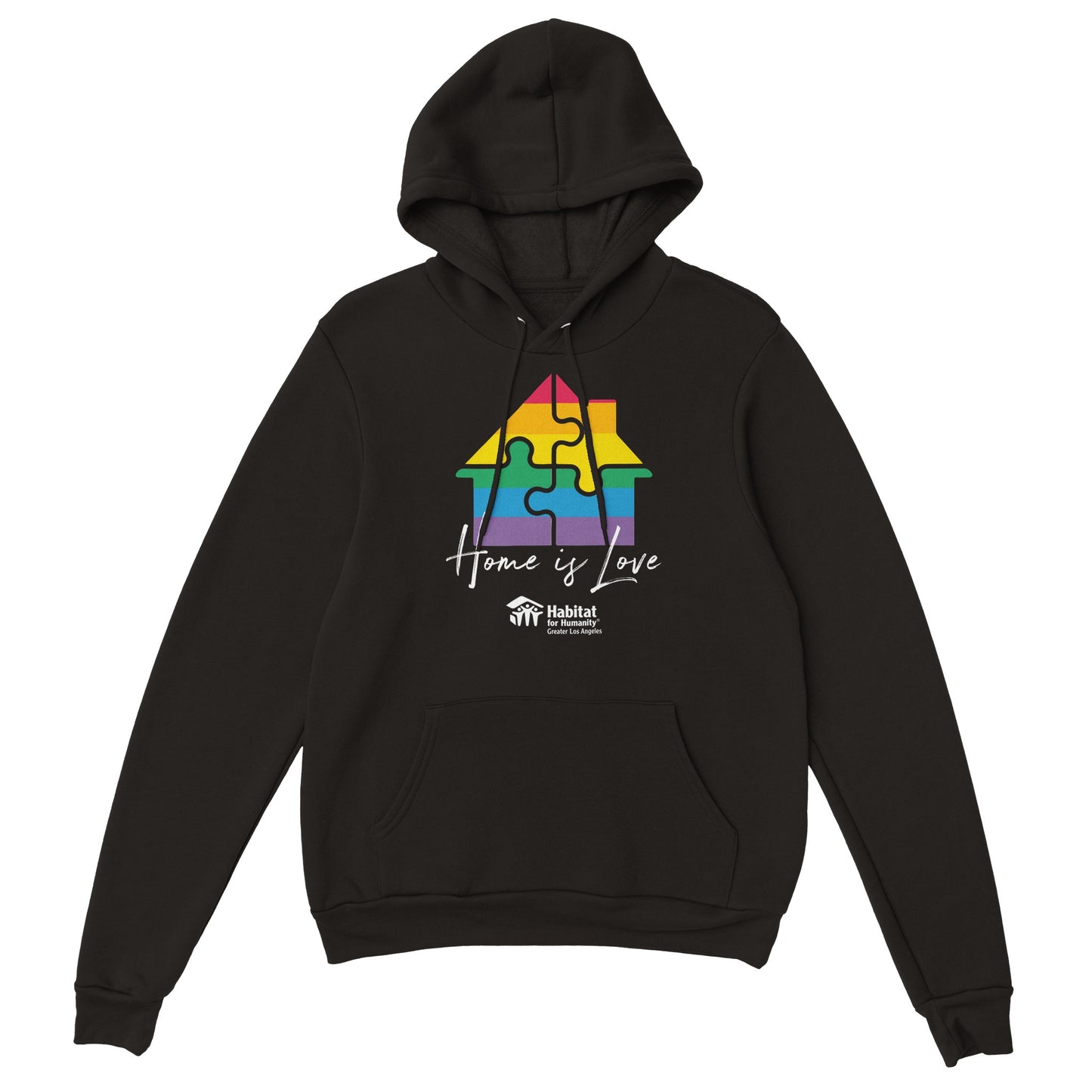 "El hogar es amor" Sudadera con capucha premium unisex