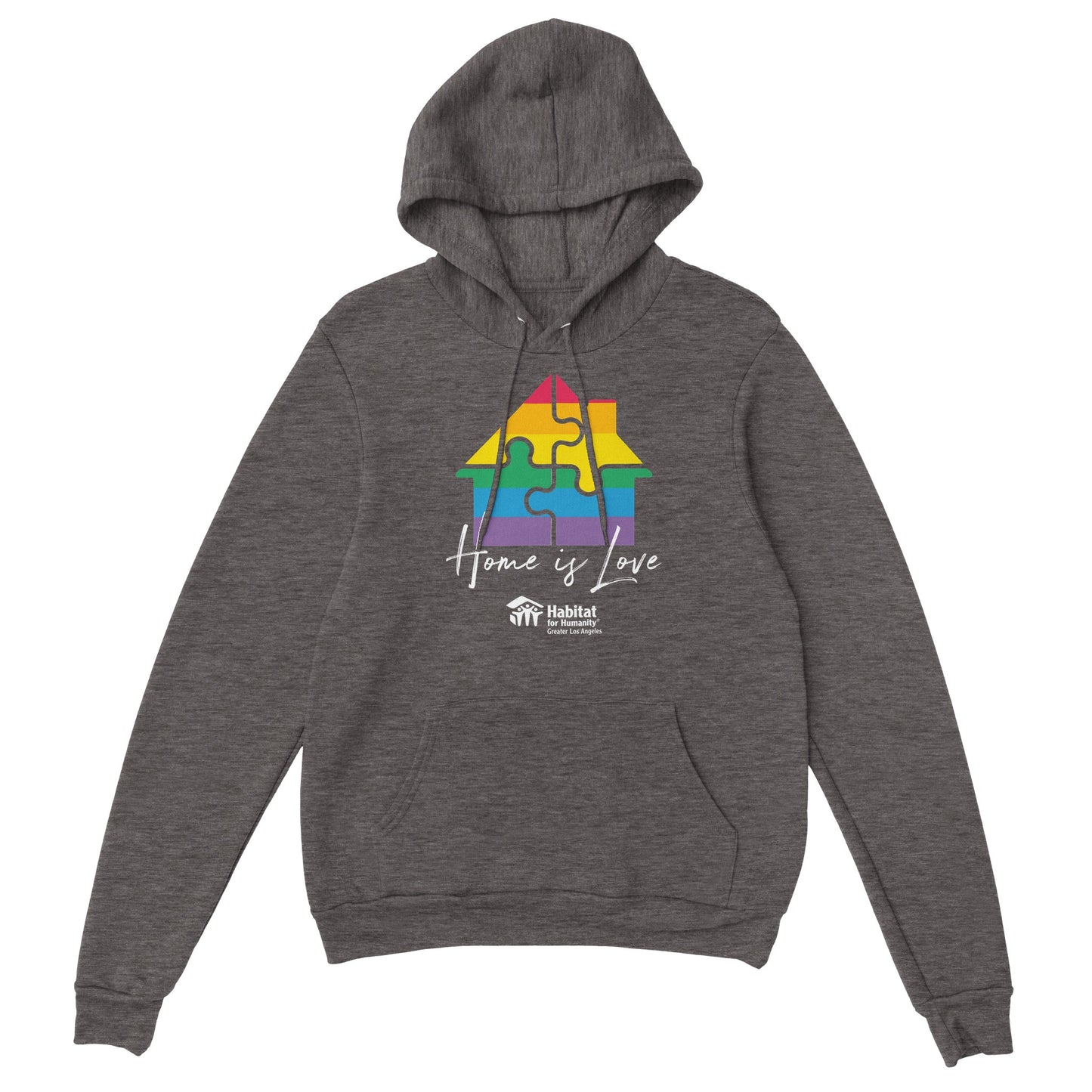 "El hogar es amor" Sudadera con capucha premium unisex