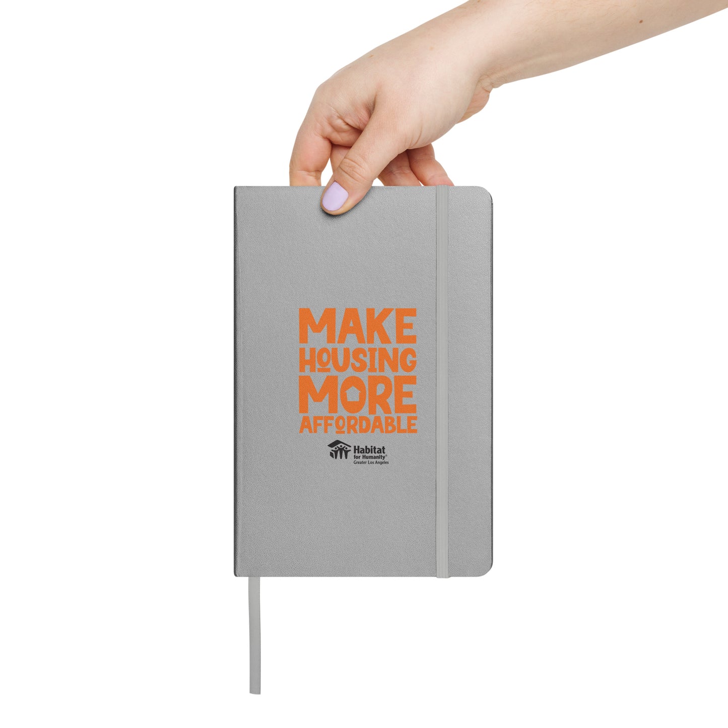MHMA Hardcover Notebook - Orange