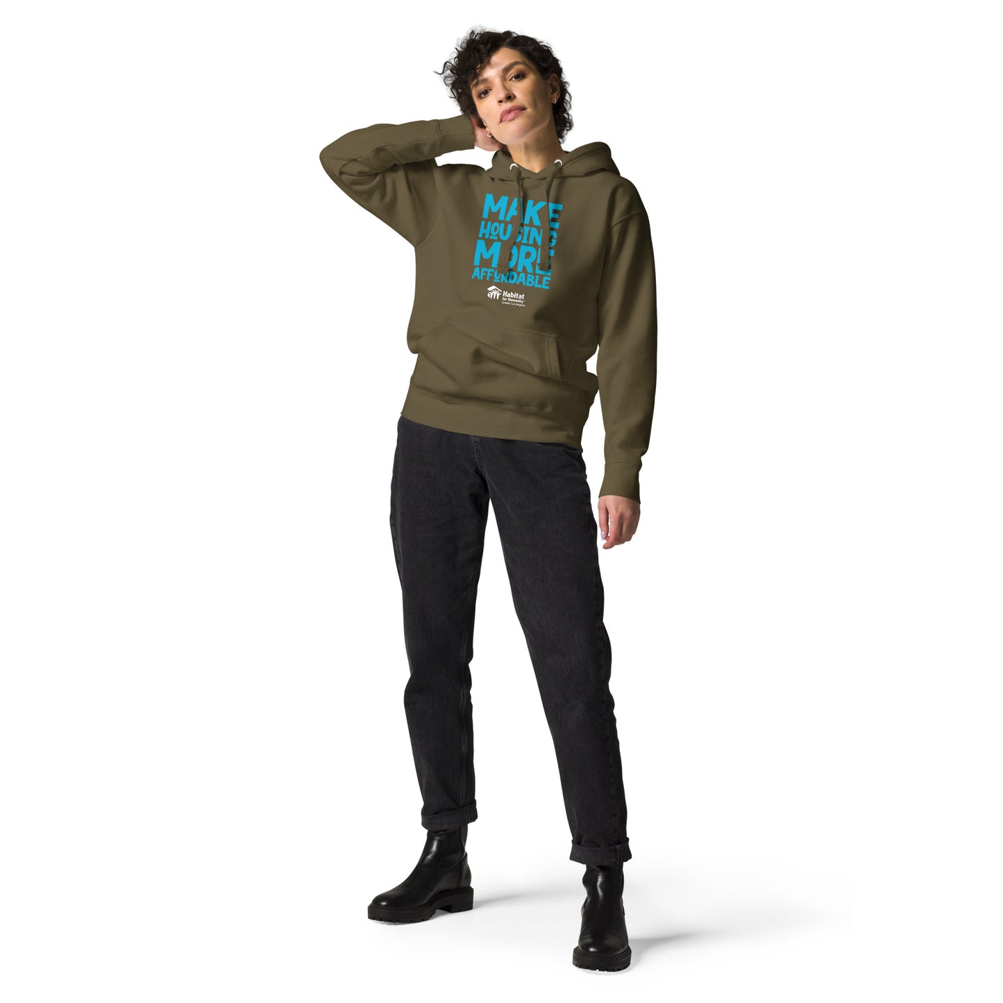 MHMA Unisex Hoodie - Blue
