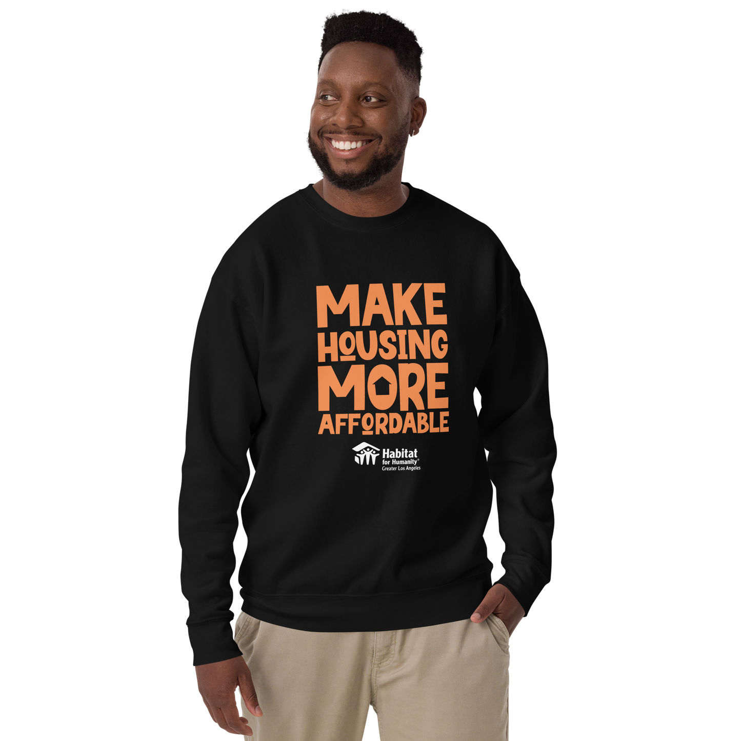 MHMA Unisex Premium Sweatshirt - Orange