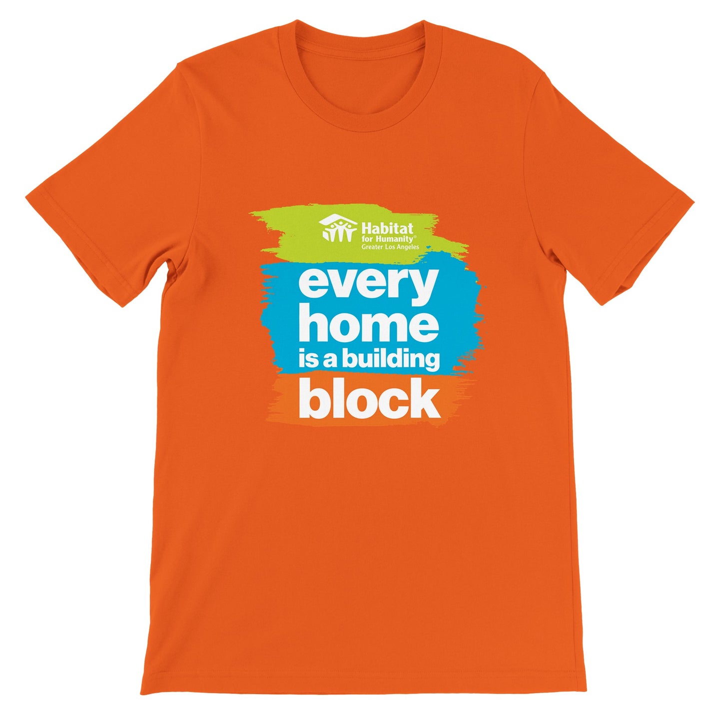 Camiseta premium unisex con cuello redondo "Every Home"