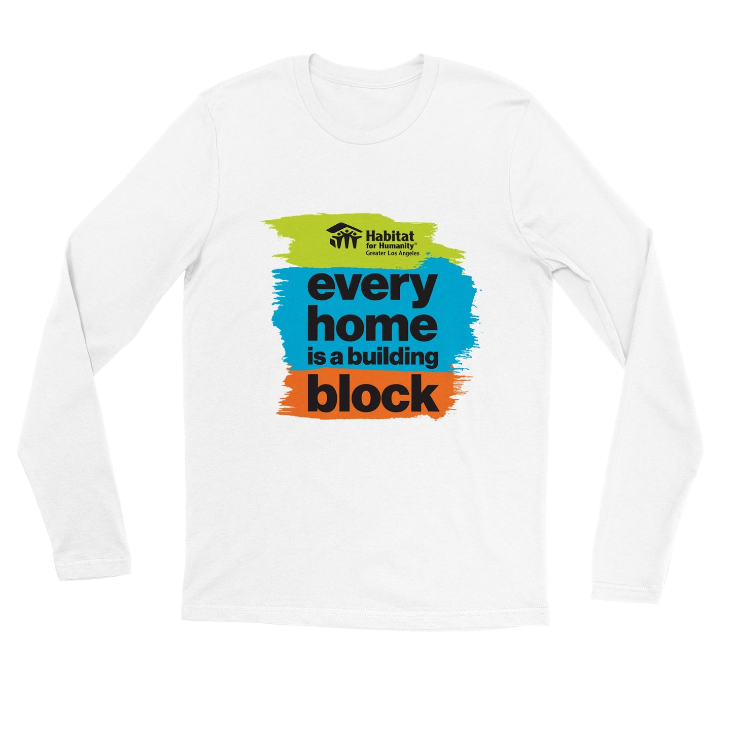 Camiseta de manga larga unisex premium "Every Home"