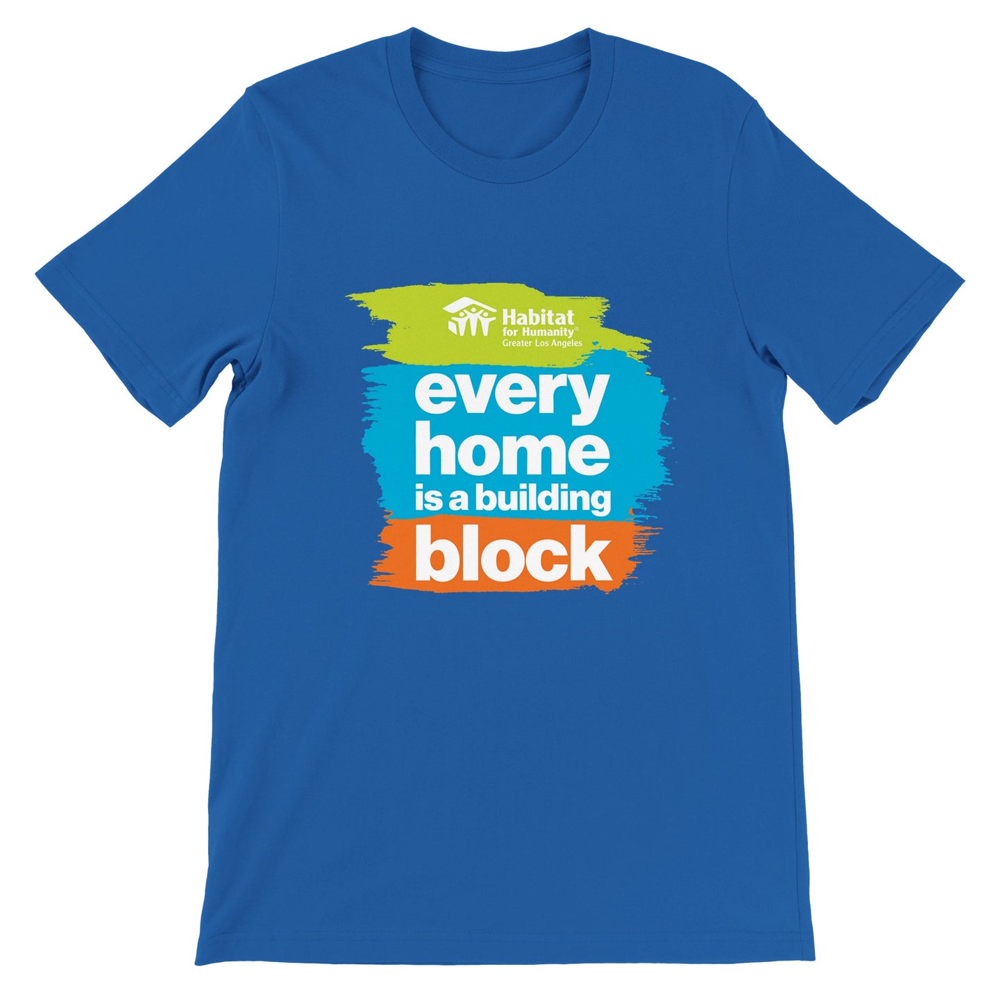 Camiseta premium unisex con cuello redondo "Every Home"