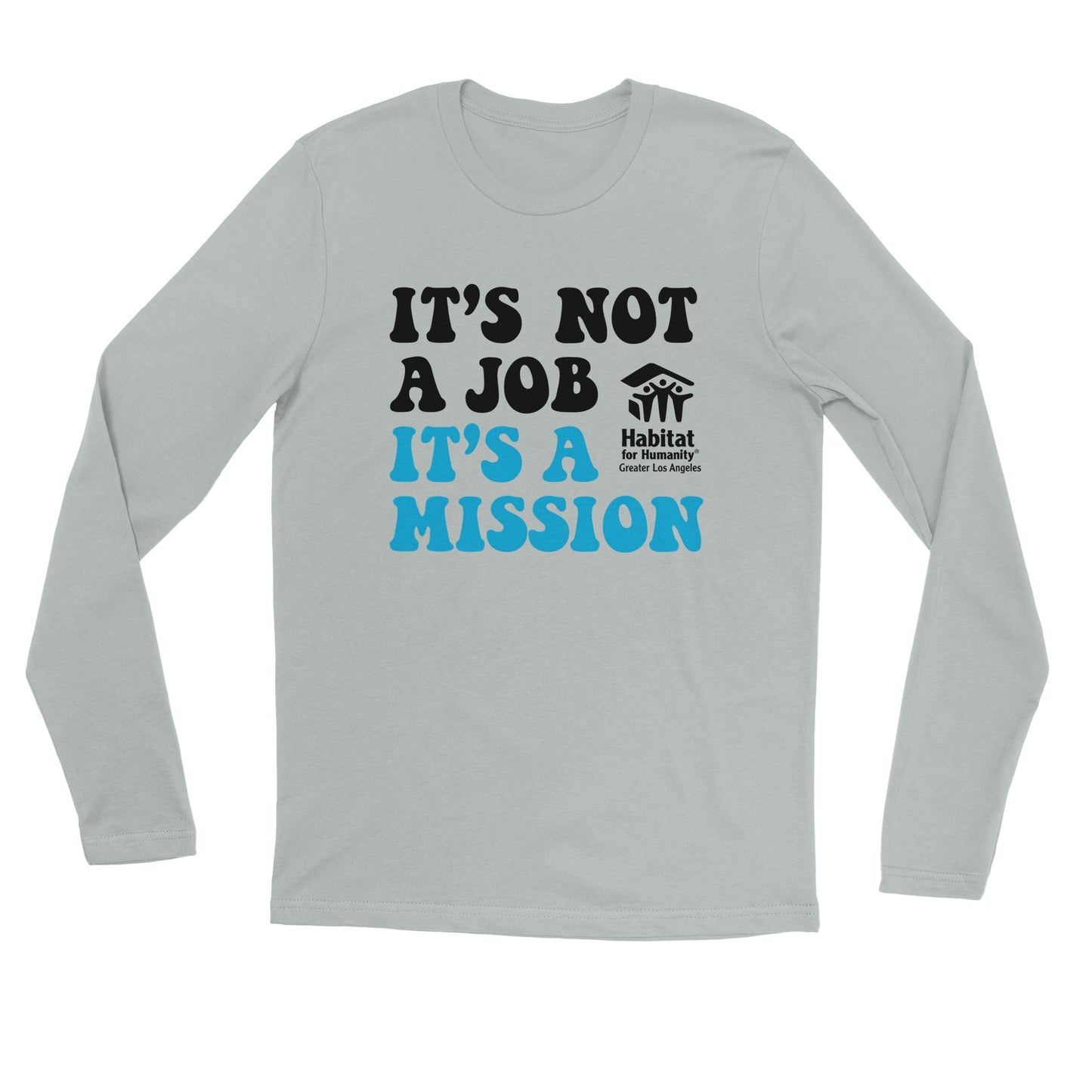 Camiseta premium unisex de manga larga "Es una misión"